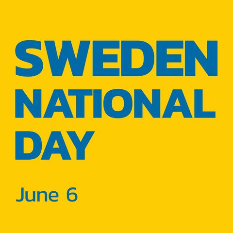 Digital Design Celebrating Sweden National Day on June 6 - Download Free Stock Templates Pikwizard.com