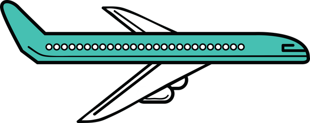 Transparent Vector Illustration of Green Airplane Icon for Travel and Transport - Download Free Stock Videos Pikwizard.com