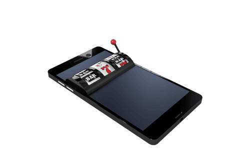 3d transparent slot machine on mobile phone leveraging technology - Download Free Stock Videos Pikwizard.com