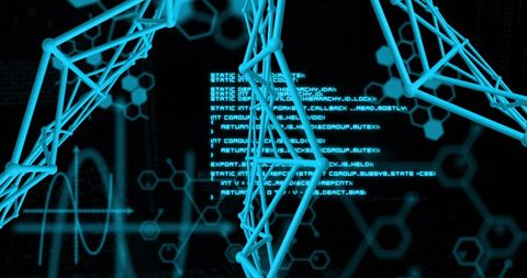 Digital Data Streams Network Connection Concept - Download Free Stock Images Pikwizard.com