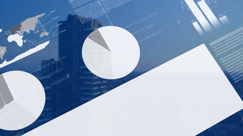 Futuristic Data Visualization and Global Statistics Interface