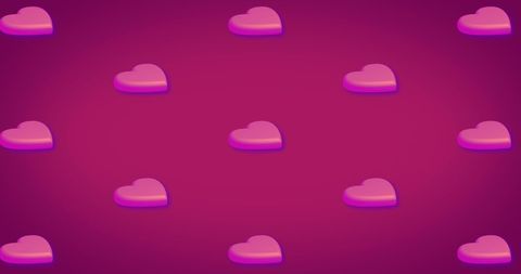 repeating pink hearts on red gradient background illustrating romantic pattern - Download Free Stock Images Pikwizard.com