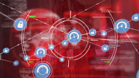 Digital Network Connections and Cyber Security in Data Center