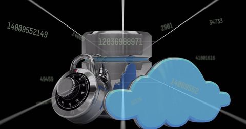 Secure Data Processing and Encryption Concept - Download Free Stock Images Pikwizard.com