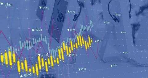 Digital Data Analytics: Financial Trends and Forecasting - Download Free Stock Images Pikwizard.com