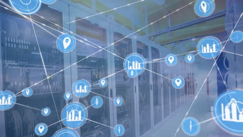 Conceptual Network Animation with Digital Icons