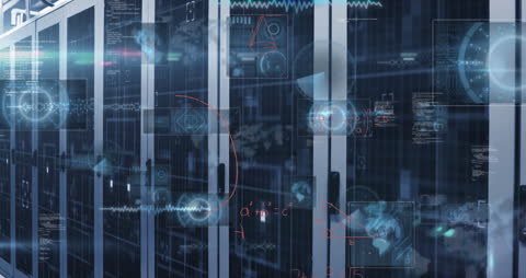 Global Data Center Network Visualization