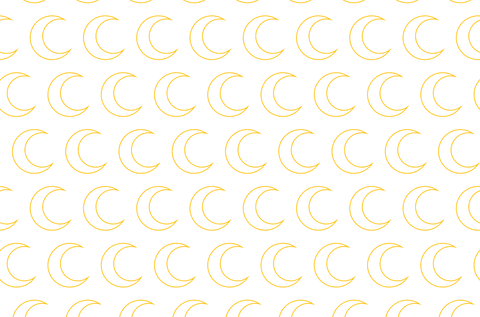 yellow crescent moon pattern on transparent background - Download Free Stock Videos Pikwizard.com