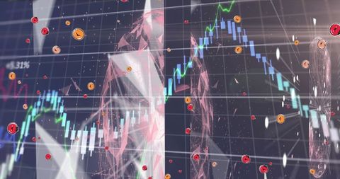 Futuristic Cryptocurrency Market Analysis with Rising Trends - Download Free Stock Images Pikwizard.com