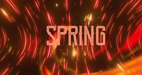 Dynamic Energy and Movement Signifying Spring - Download Free Stock Images Pikwizard.com