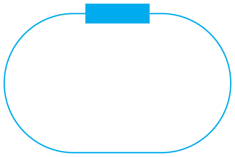 blue circuit design shape with transparent background and copy space - Download Free Stock Videos Pikwizard.com
