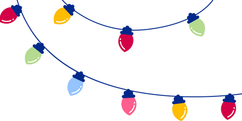 colorful festive light strings on transparent background - Download Free Stock Videos Pikwizard.com