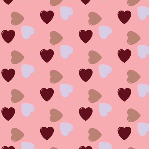 Seamless Colorful Heart Pattern on Transparent Background - Download Free Stock Videos Pikwizard.com
