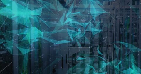 Digital Holography Representing 6G Technology in Server Environment - Download Free Stock Images Pikwizard.com