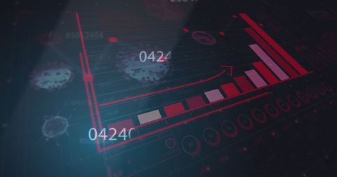 Digital Data Interface on Covid-19 Pandemic Trends - Download Free Stock Images Pikwizard.com