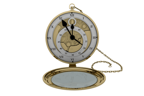 transparent vintage pocket watch with detailed inner workings - Download Free Stock Videos Pikwizard.com
