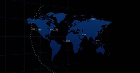 Digital Lock Overlay on World Map for Cyber Security Concept - Download Free Stock Images Pikwizard.com