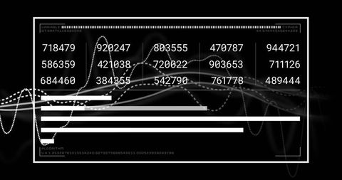 data processing overlays on secure encryption interface - Download Free Stock Images Pikwizard.com