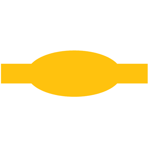 Yellow Banner with Oval Shape for Copy on Transparent Background - Download Free Stock Videos Pikwizard.com