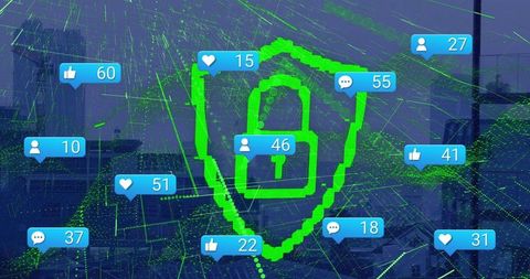 Social Media Engagement Data and Security Over Digital Cityscape