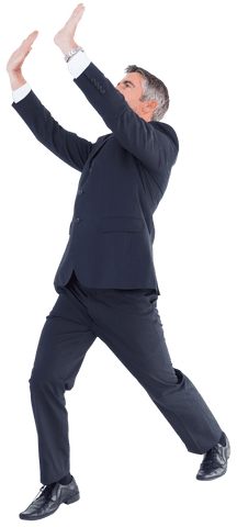 businessman reaching up transparent background - Download Free Stock Videos Pikwizard.com