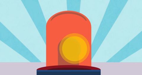 Vibrant Labor Day Celebratory Graphic with Symbolic Lights