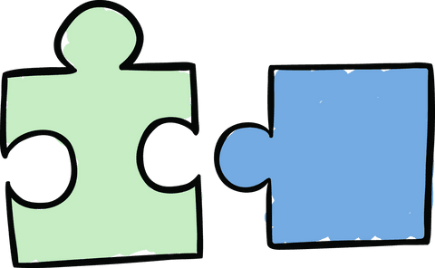 transparent puzzle elements on clear background illustration - Download Free Stock Videos Pikwizard.com