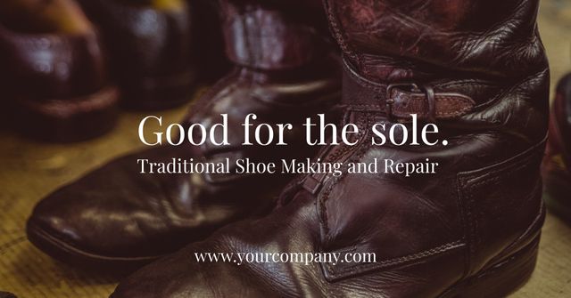 Durable Leather Boots Highlighting Craftsmanship in Traditional Shoe Making - Download Free Stock Templates Pikwizard.com