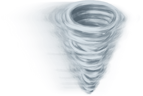 digital illustration of whirlwind with transparent background - Download Free Stock Videos Pikwizard.com
