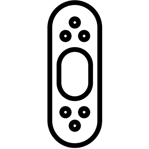 black gaming controller illustration on transparent background - Download Free Stock Videos Pikwizard.com