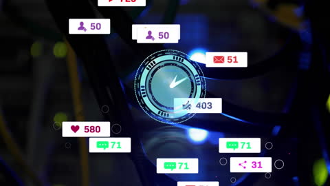 Social Media Interaction in Digital Network Interface