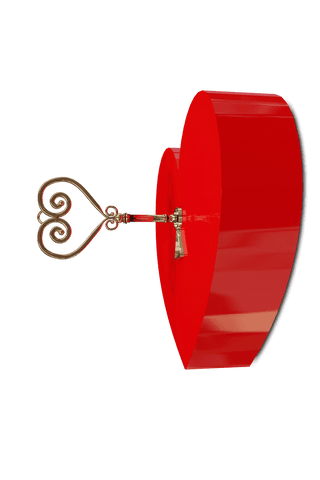 Transparent Heart with Key Symbolizing Love on Transparent Background - Download Free Stock Videos Pikwizard.com