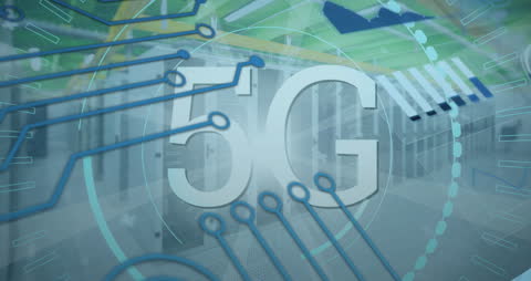 Digital Networking Symbol with Global Connection Concept