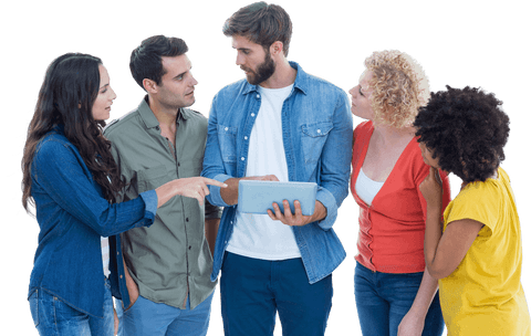 transparent group of young professionals collaborating - Download Free Stock Videos Pikwizard.com