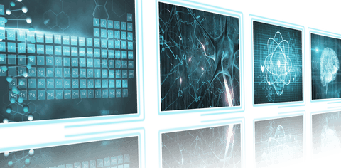 Transparent Technological Corridor with Digital Interface Displays - Download Free Stock Videos Pikwizard.com