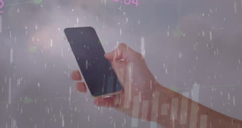 Business Analysis Technology Mobile Data Financial Concepts