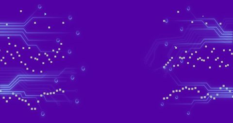 Purple Circuit Pattern Illustrating Modern Digital Connectivity - Download Free Stock Images Pikwizard.com