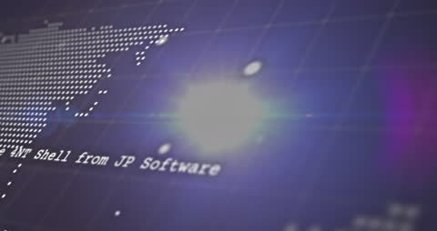 Dynamic Data Processing with World Map Animation