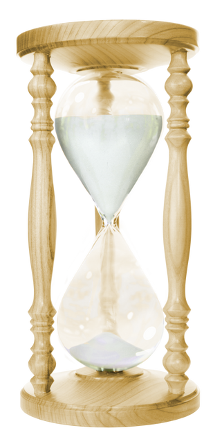 Handcrafted Wooden Hourglass Isolated on Transparent Background - Download Free Stock Videos Pikwizard.com