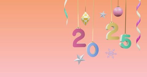 Festive 2025 New Year Celebration Concept