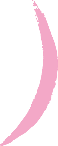 pastel pink brushstroke crescent over transparent background - Download Free Stock Videos Pikwizard.com