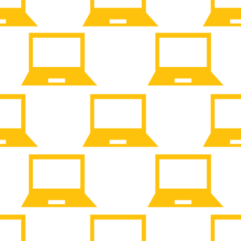 transparent yellow laptop pattern design on clear background - Download Free Stock Videos Pikwizard.com