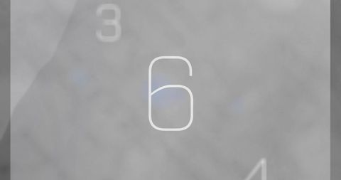 Digital Countdown 6 Against Abstract Grey Background - Download Free Stock Images Pikwizard.com