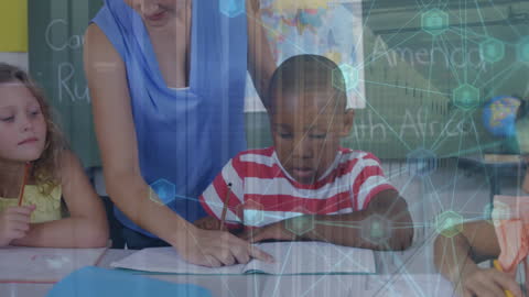 Innovative Education with Diverse Classroom Network Visuals