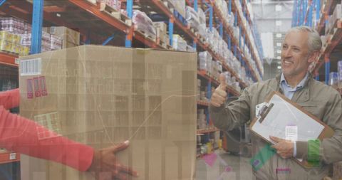 Technology Trends in Logistics and Warehouse Environments - Download Free Stock Images Pikwizard.com