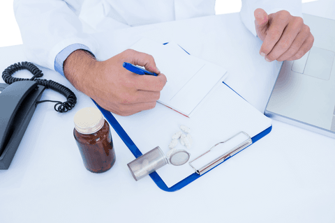 doctor's transparent desk: blank sheet with medical focus - Download Free Stock Videos Pikwizard.com