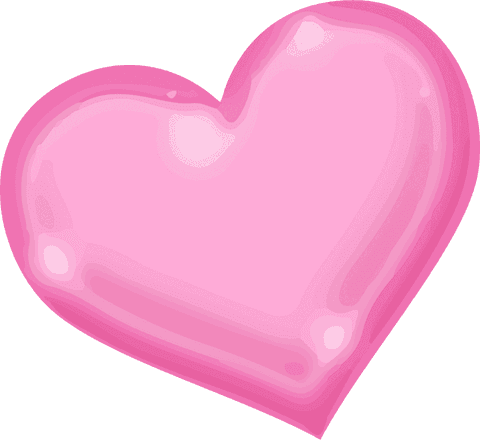 Glossy Pink Heart Icon on Transparent Background - Download Free Stock Videos Pikwizard.com