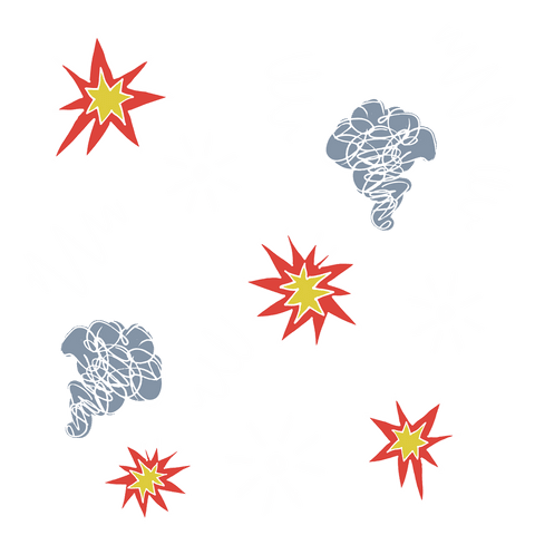 Colorful Doodle Explosion Pattern on Transparent Background - Download Free Stock Videos Pikwizard.com