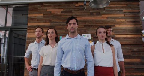 Confident Business Team Adapting to Digital Change