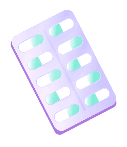 stylized 3d blister pack with green and white capsules on transparent background - Download Free Stock Videos Pikwizard.com